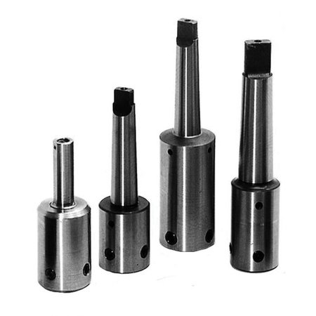 DRILLCO Chuck, Series Aca, For Use With Annular Adapter, Specifications 12 In, Hss, BrightBlack MA000